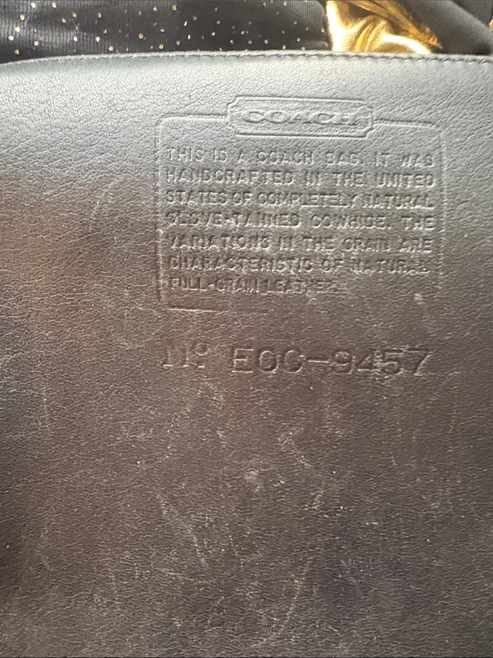 Coach gloved tanned leather crossbody - Picture 6 of 6